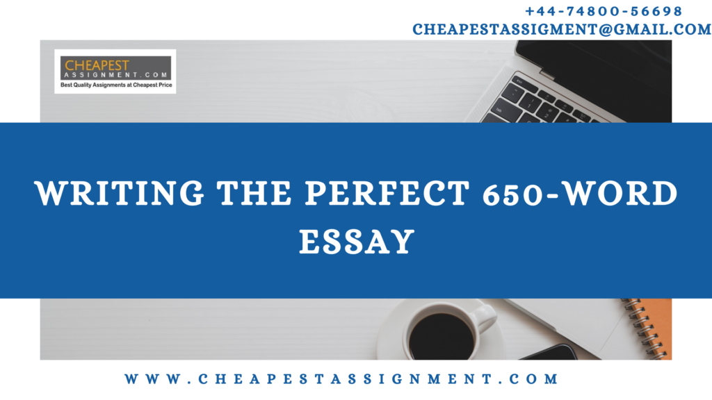 how long is 650 word essay example