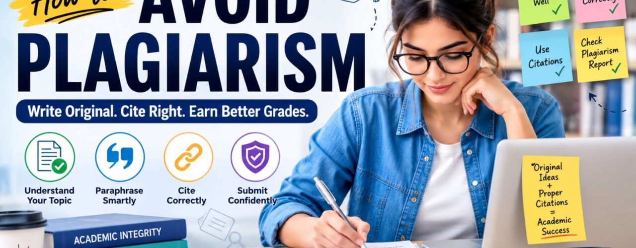 Learn how to avoid plagiarism with proper citations, paraphrasing techniques, Turnitin tips, and academic writing best practices.